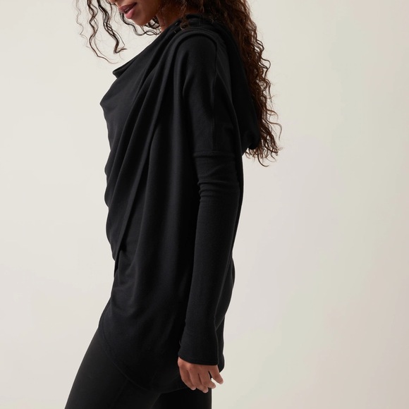 Athleta Purana Wrap Sweatshirt - Picture 2 of 12